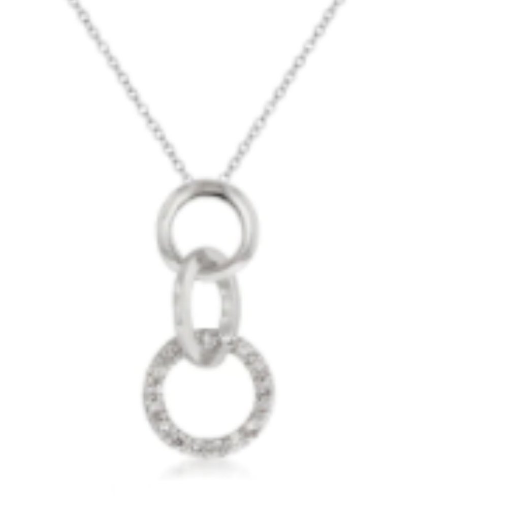 Triple Hoop Pendant & Earrings Set
